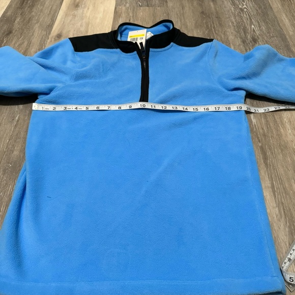 Nike Therma-Fit Victory Fleece Light Blue 1/2 Zip Golf Men's S - Picture 3 of 4